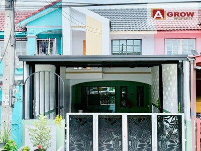 หมู่บ้านณัฐวรรณ ซอยสังฆสันติสุข 18 เฟอร์นิเจอร์ครบ ตกแต่งพร้อมอยู