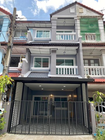 ขาย ทาวน์โฮม บ้านขวัญนคร บางกรวย-ไทรน้อย พื้นที่ใช้สอย 200 ตรม. 17.4 ตร.วา