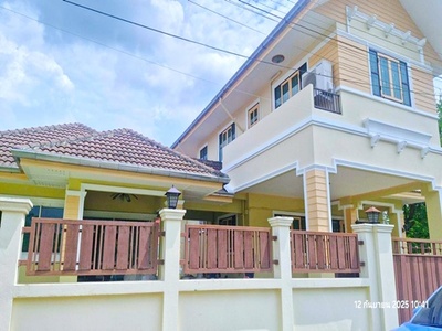 คฤหาสน์บ้าน 2 หลัง 108ตร.วา. สภาพใหม่ 5นอน ม.มหิดล ศาลายา 700 ม. 