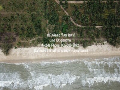 ให้เช่าระยะยาวที่ดินแปลงใหญ่ 100 ไร่ ติดทะเลบางสะพาน (ตรงข้ามเกาะ