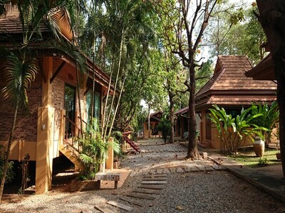 ขายบ้านพร้อมที่ดิน 2 ไร่กว่า ใกล้ PREM แม่ริม ราคาพิเศษ