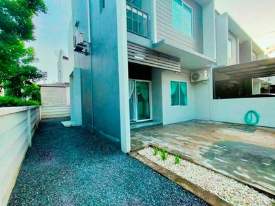 7-Eleven บางบัวทอง 1กม. เช่าทาวน์โฮม 2 ชั้น 3 นอน วัดสามง่าม บางบ