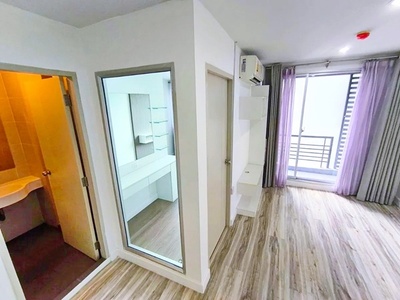 แบบไม่มีเฟอร์ห้องโถง แต่มีเฟอร์ห้องนอน S9 Condo สัมมากร ขาดทุน 28