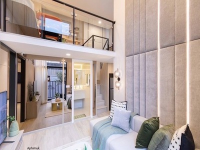 ขายดาวน์คอนโด Origin Place Taopoon Interchange ห้อง DUO Space 