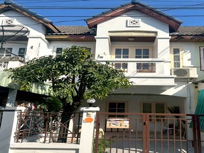 ให้เช่า ทาวน์เฮ้าส์ 2 ชั้น 17ตรว.ถนนกาญจนาภิเษก ถนนบ้านกล้วย ไทรน