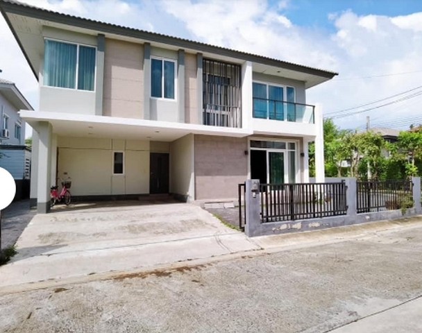 ขาย บ้านเดี่ยว2ชั้น  คาซ่า เพรสโต้ วงแหวน-ปิ่นเกล้า  เนื้อที่ 70 ตรว แปลงมุม มี 4 ห้องนอน3 ห้องน้ำ 