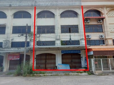 ขายอาคารพาณิชย์ 4 ชั้ั้น 2 คูหา หมู่บ้านศรีวนา ตำบลพะวง อ.เมืองสง