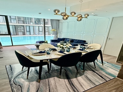 Live in comfort  and safe -3BR Poolside Condo at Fynn Asok 