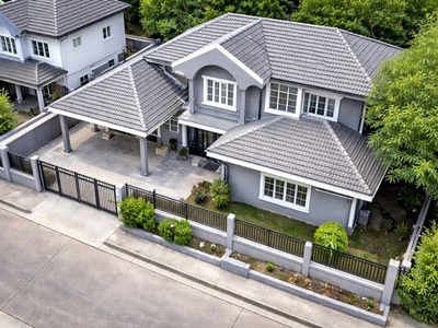 คฤหาสน์ใหญ่มาก รักสัตว์ หนองจอก 6แอร์ 5น้ำ 100ตรว. ให้เช่า 5นอน