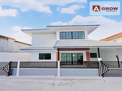 หมู่บ้านเอกกวิน เลียบคลองสอง บ้านสวย รีโนเวทใหม่ ตกแต่งครบ พร้อมอ