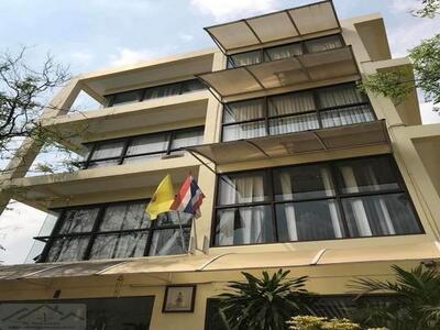 ขายอาคาร4 ชั้น 400 ตรม รามคำแหง 64 บางกะปิ ใกล้รถไฟฟ้าสถานีคลองบ้