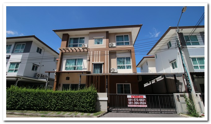 ขาย บ้านเดี่ยว 3 ชั้น คาซ่า พรีเมี่ยม ราชพฤกษ์-พระราม 5 Casa Premium