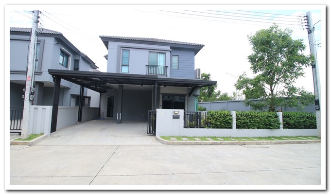 ขาย บ้านเดี่ยว วี คอมพาวด์ ติวานนท์-รังสิต V Compound Tiwanon หัวมุม