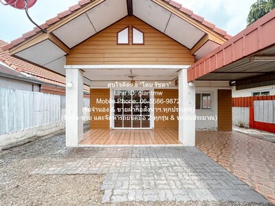 ขายบ้านชั้นเดียว (สภาพเดิม) อ.เมืองระยอง จ.ระยอง 46.4 ตร.ว. 2 น 1