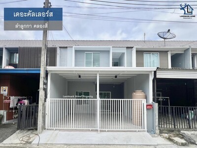 IN-023 ขายทาวน์โฮม 2 ชั้น เดอะคัลเลอร์ส ลำลูกกา คลองสี่ 
