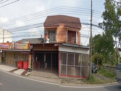 ขายอาคารพาณิชย์ 2 ชั้นถนนร่วมอุทิศ ตำบลคลองแห หาดใหญ่ จังหวัดสงขล