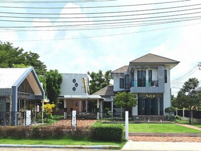 บ้านเดี่ยว เดอะ แกรนด์ ริเวอร์ สุวรรณภูมิ หลังมุม แปลงใหญ่ 