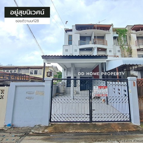 ขายหมู่บ้านอยู่สุขนิเวศน์ ซอยติวานนท์28  (DD001431)