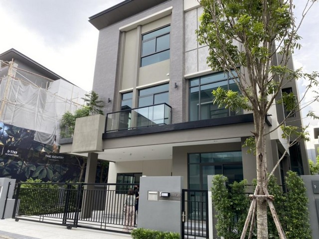 รหัสC5817 ให้เช่าบ้านเดี่ยว 3ชั้น โครงการ The Gentry Sukhumvit เดอะ เจนทริ สุขุมวิท101 ใกล้BTS