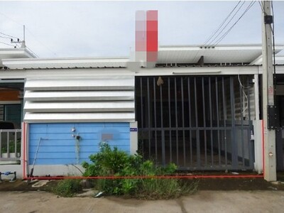 ขายทาวน์เฮ้าส์สองศรีมหาโพธิ  โครงการ เดอะ ปาล์ม วิลเลจ ปราจีนบุรี