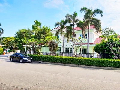  ให้เช่า แอร์9ตัว เฟอร์บิ้วอินครบ หัวมุม วัชรพล  คฤหาสน์ใหญ่ 2หลั