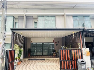 ลดราคา ทาวน์เฮ้าส์ พฤกษาวิลล์ วงแหวน - อ่อนนุช บ้านสวย พร้อมอยู่