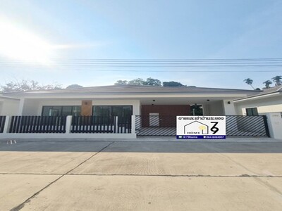 ให้เช่าบ้านเดี่ยว สไตล์โมเดิร์น ใกล้วัดกระบกขึ้นผึ้ง บ้านค่าย ระย