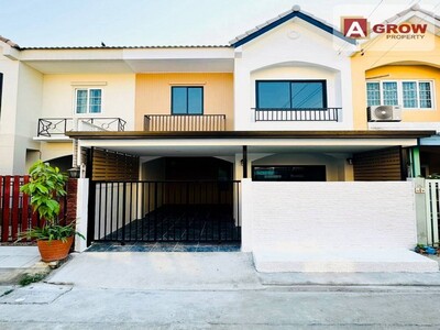 หมู่บ้านบัวทองธานี14 บางบัวทอง บ้านสวย รีโนเวทใหม่พร้อมอยู่