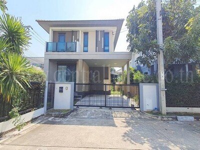 บ้านเดี่ยว บุราสิริ วงแหวน - อ่อนนุช หลังริม ใกล้ ARL สถานีลาดกระ