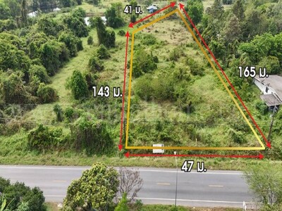 ที่ดินเปล่า 4 ไร่ ติดถนนใหญ่ นย.2003 ป่าขะ บ้านนา นครนายก