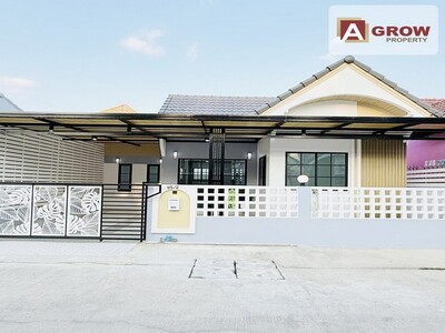 หมู่บ้านนันทวัน 4 ซอยเลียบวารี 53 ต้นซอย ตกแต่งครบ พร้อมเข้าอยู่