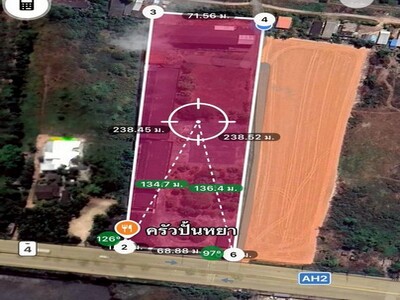 ขายที่ดินทำเล หาดใหญ่ ติดถนนสายเอเชีย ใกล้ ตลาดทุ่งลุง  