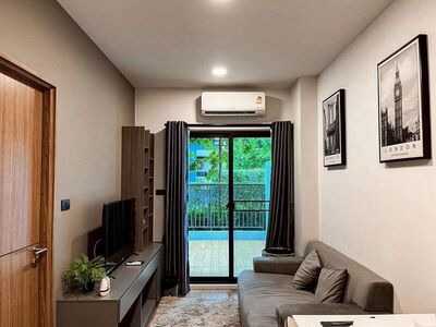 ให้เช่า 14,000 บาท #ARISE #MAHIDOL วิวสระ + สวน ห้องสวยพร้อมสวนส่