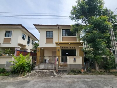 ขายบ้านแฝด หมู่บ้านเอโทล บาหลีบีช อ่อนนุช-ลาดกระบัง ถนนหลวงแพ่ง