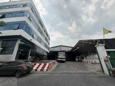 ให้เช่าโกดัง 2,000 ตร.ม ซอยวัดหลวงพ่อโต สมุทรปราการ รับน้ำหนัก 5 