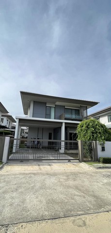 ขาย  บ้านเดี่ยว บุราสิริ ราชพฤกษ์-345 Burasiri Ratchaphruek-345  บ้านเดี่ยวมือสอง หน้าบ้านไม่ติดกับใคร