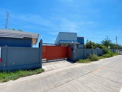 ขายโกดังพร้อมสำนักงาน พื้นที่สีม่วง เนื้อที่ 1ไร่ ไทรน้อย นนทบุรี