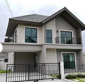 ขายบ้านเดี่ยว 2 ชั้น เพฟ ปิ่นเกล้า ศาลายา เนื้อที่ 56 ตรว มี 3 ห้องนอน 2 ห้องน้ำ