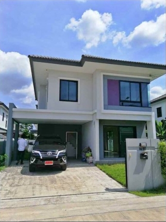 CH822-BH-RE เช่าบ้านเดี่ยว ดีไลท์ ศาลายา 3 นอน 53 ตรว. บ้านเปล่า ราคาดีที่สุดในโซน