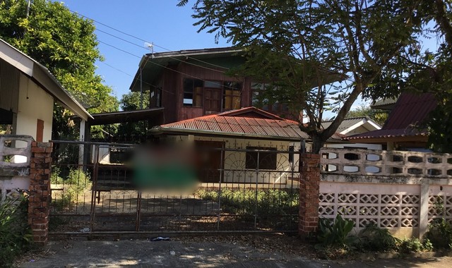 ขายบ้านครึ่งตึกครึ่งไม้ อำเภอพญาเม็งราย เชียงราย (PKK02-10695)