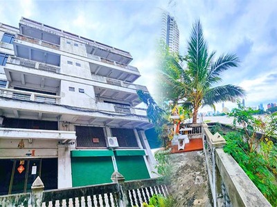 ติดแม่น้ำ 2,000ตรม. อาคาร Hostel 5ชั้น ทรงวาด เยาวราช  ร้านอาหาร 