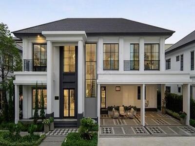 ให้เช่าบ้านเดี่ยว 2 ชั้น 96 ตรว. เศรษฐสิริ บางนา-สุวรรณภูมิ ถ.กิ่