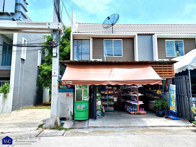 ทาวน์เฮ้าส์ อารียา เดอะคัลเลอร์ส กาญจนาภิเษก-ราชพฤกษ์ ห้องมุม พื้นที่ 20.5 ตร.ว.ถ.บางกรวย-ไทรน้อย 