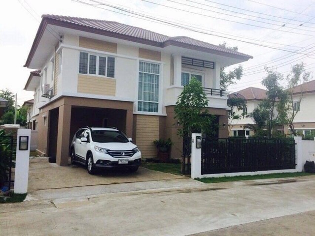 LVPU51305 ให้เช่า บ้านเดี่ยว หมู่บ้านเนเชอร่าวารี  ปิ่นเกล้า – พระราม 5 ใกล้ เซ็นทรัลเวสเกต