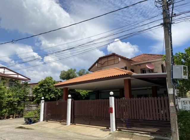 ขายบ้านเดี่ยว2ชั้นหลังมุม98ตร.ว.ย่านรามอินทรา บางเขน แจ้งวัฒนะ หมู่บ้านอัมรินทร์นิเวศน์ 1 ใกล้BTSวัดพระศรี 
