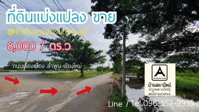 ที่ดินแบ่งขาย ในหมู่บ้านจัดสรร ใกล้แกรนด์จามจุรีรีสอร์ท ต.เหมืองง่า อ.เมือง จ.ลำพูน