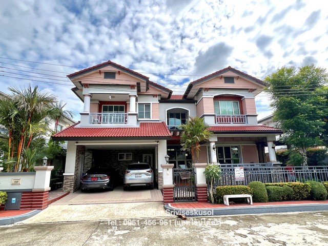 บ้านเดี่ยว เจ้าของขายเอง  ตัวบ้านตั้งอยู่ ถ.นครอินทร์ บ้านนันทวัน พระราม5 บางขุนกอง บางกรวย นนทบุรี