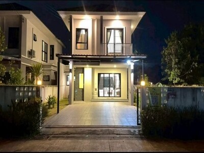 ให้เช่า บ้านเดี่ยว 2 ชั้น  โครงการ ภักดีวิลเลจ แม่ริม เชียงใหม่