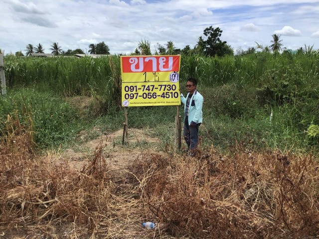 ขายที่ดิน 1-0-38 ไร่ ติดถนนเพชรเกษม  ต.หาดเจ้าสำราญ อ.เมืองเพชรบุรี  จ.เพชรบุรี  ZW232