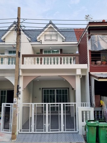 หมู่บ้านบางบัวทอง-บ้านกล้วยไทรน้อย  ปรับปรุงใหม่ พร้อมอยู่บ้านสภาพสวย